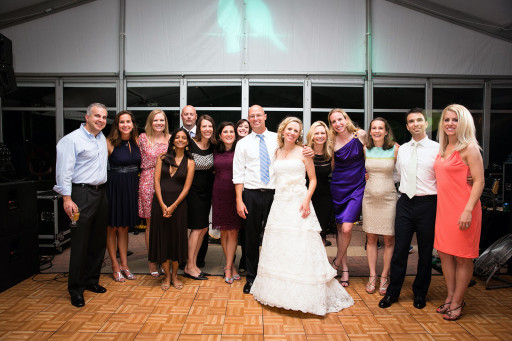 Collier-Peppard wedding party
